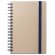 Libreta proust a5 anillas tapa dura papel caña de azúcar Azul detalle 3