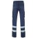 Pantalón multibolsillos vl dionysus bicolor reflectante Azul marino detalle 2