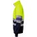 Sudadera bicolor alta visibilidad VL Thor poliéster 300 g/m² Azul marino/Amarillo detalle 13