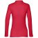 Polo manga larga mujer Bern Women II en algodón 210 g/m² Rojo detalle 6