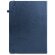 Agenda b5 waters en pu al agua con papel fsc certificado Azul detalle 8