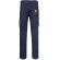 Pantalón elástico bicolor fides con seis bolsillos funcionales Azul marino/Azul claro detalle 8
