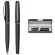 Set roller y bolígrafo Imperio en metal negro