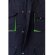 Chaleco acolchado bicolor multibolsillos unisex VL Nergal Azul marino/Verde detalle 24