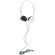 Auriculares abs cable 1.2 blanco grabado
