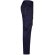 Pantalón de sarga multibolsillos bicolor VL Hypnos Azul marino/Naranja detalle 60