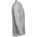 Polo Bern de manga larga en algodón 210 g/m² para hombre Gris claro matizado detalle 6