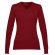 Jersey Thc Milan Women con cuello en V para mujer burdeos