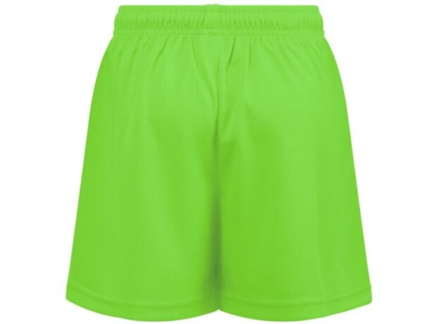 Pantalón corto deportivo infantil Match Kids poliéster reciclado Lima detalle 2