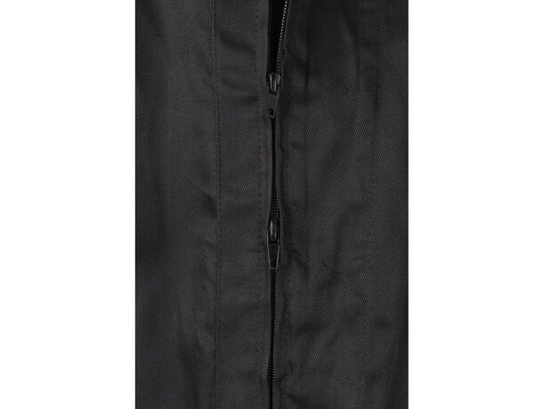 Mono de sarga yama con cremallera doble cursor y bolsillos Negro detalle 49