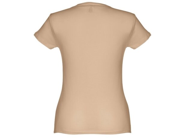 Camisetas manga corta corte entallado de algodón 150 g/m2 Thc Sofia Marrón claro detalle 66