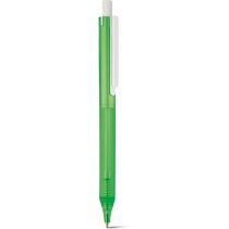 Bolígrafo sencillo a color con clip blanco Bolígrafo sencillo a color con clip blanco