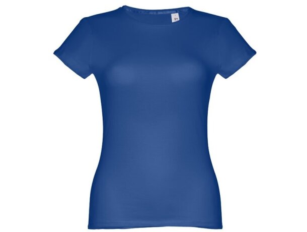 Camisetas manga corta corte entallado de algodón 150 g/m2 Thc Sofia Azul royal detalle 57