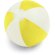 Balón hinchable para playa y piscina personalizado amarillo