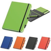 Set Shaw bolígrafo clic bloc A5 polipiel regalo