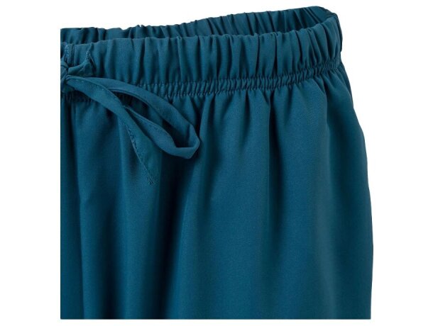 Pantalon freyr microfibra repelente a líquidos unisex sanitario Azul petróleo detalle 8