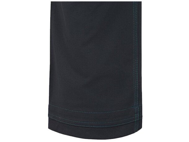 Pantalones nymphs de sarga elastica multiestiramiento 8 bolsillos Gris oscuro detalle 36