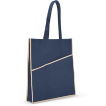 Bolsa con 2 bolsillos frontales azul Bolsa con 2 bolsillos frontales azul