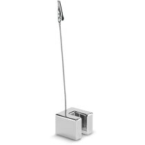 Porta notas con soporte para móvil gris claro personalizado Porta notas con soporte para móvil gris claro personalizado