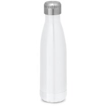 Botella térmica corporativa Amorti acero 510ml doble pared blanca