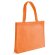 Bolsa amplia para la compra naranja