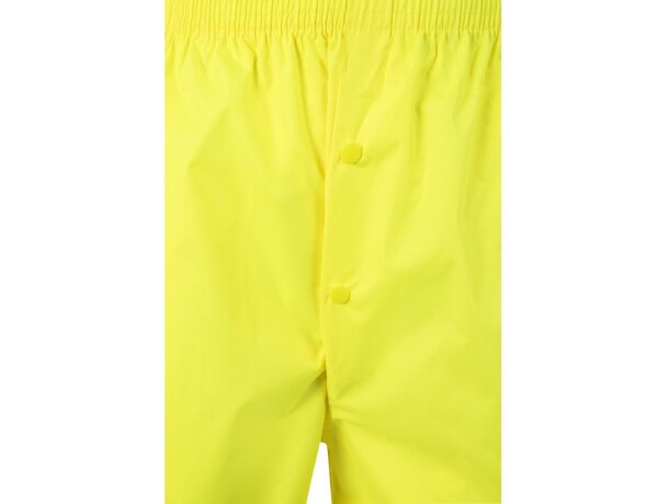 Traje de lluvia Venus alta visibilidad EN20471 clase 3 Amarillo hexachrome detalle 16