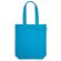 Bolsa algodón poliéster reciclado asas largas 220 g/m2 Hi!dea Azul claro detalle 7