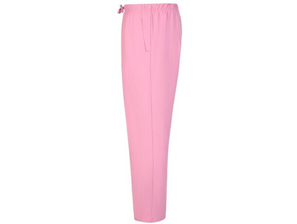 Pantalon freyr microfibra repelente a líquidos unisex sanitario Rosa detalle 61