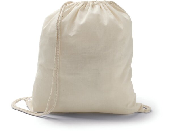Bolsas Mochilas de algodon con cordones personalizada