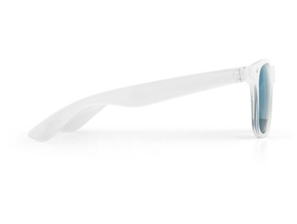 Gafas Mekong de sol transparentes con lentes de espejo Azul detalle 1
