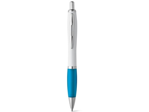Bolígrafo con clip de metal Move azul claro