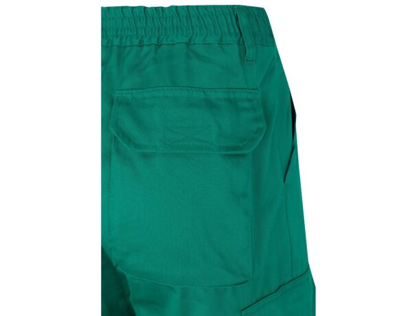 Pantalón multibolsillos bicolor poseidon con reflectantes Verde/Amarillo detalle 28