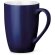 Taza de cerámica 370 ml azul marino