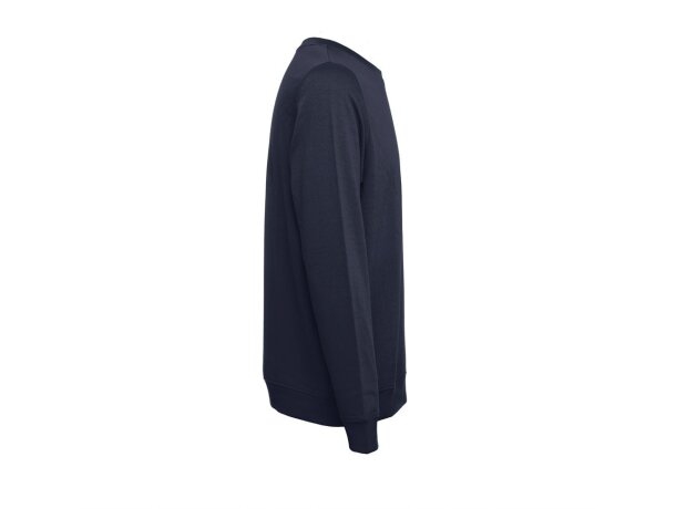 Sudadera unisex Colombo de algodón y poliéster, 240 g/m² Azul marino detalle 20