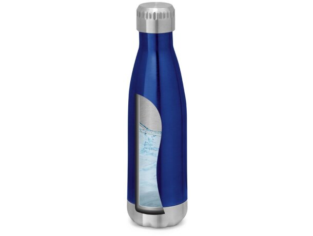 Botella térmica original con tapón estanco acero inoxidable Hi!dea Show Azul royal detalle 2