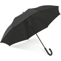 Paraguas con varillas de fibra de cristal negro merchandising
