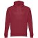 Sudadera unisex con capucha phoenix en algodón y poliéster Burdeos detalle 69