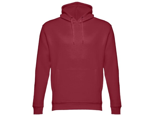 Sudadera unisex con capucha phoenix en algodón y poliéster Burdeos detalle 69