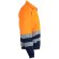 Chaqueta de sarga bicolor Neptune Large con alta visibilidad Azul marino/Naranja detalle 4