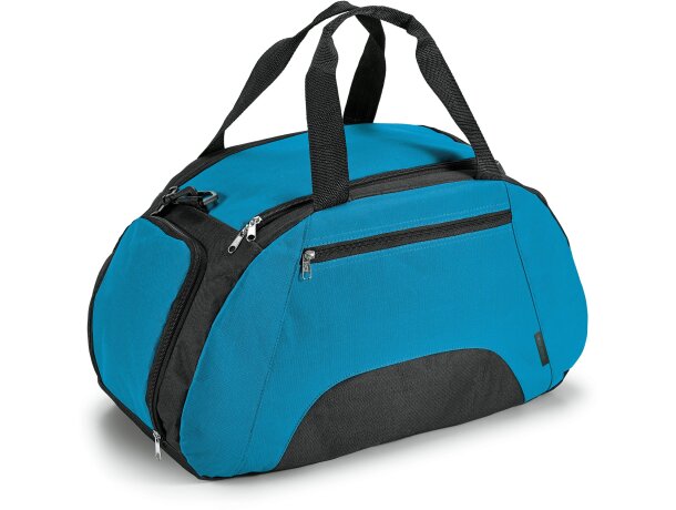 Bolsa deportiva con base semirrígida personalizada azul claro