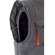 Chaleco acolchado bicolor multibolsillos unisex VL Nergal Gris/Naranja detalle 50