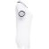 Polo rome women wh de algodón piqué slim fit para mujer Blanco detalle 4