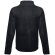 Chaqueta polar Helsinki con cremallera y bolsillos Negro detalle 21