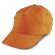 Gorra Chilka sencilla de colores talla de niño barata naranja