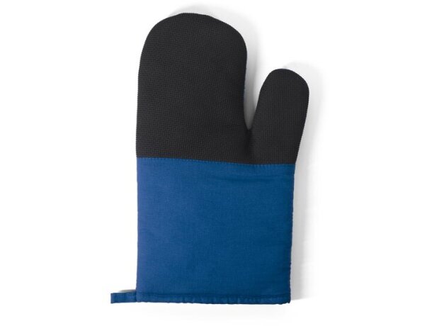 Guante de cocina Lawson con silicona termorresistente Azul royal detalle 5