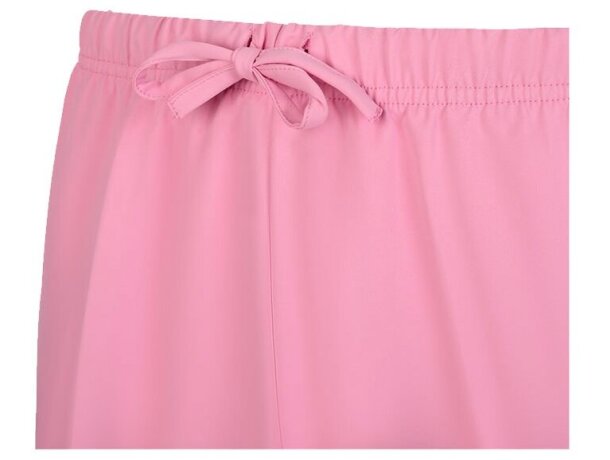 Pantalon freyr microfibra repelente a líquidos unisex sanitario Rosa detalle 63