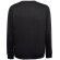 Sudadera unisex Colombo de algodón y poliéster, 240 g/m² Negro detalle 28