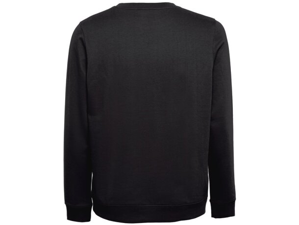 Sudadera unisex Colombo de algodón y poliéster, 240 g/m² Negro detalle 28