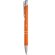 Bolígrafo de aluminio Beta Soft Naranja detalle 1