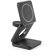 Cargador inalámbrico magnético Broglie 4 en 1 15W ultrarrápido Negro detalle 6